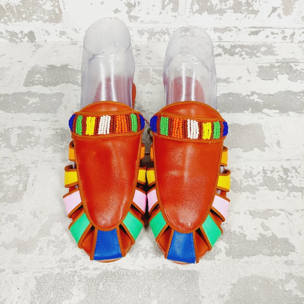 FARM Rio Multicolor Mules - Picture 3 of 13